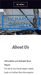 Mobile Screenshot of lvmarineservices.com
