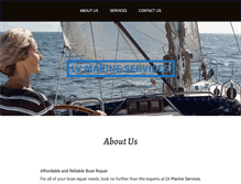 Tablet Screenshot of lvmarineservices.com